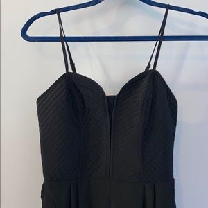 Black jumpsuit